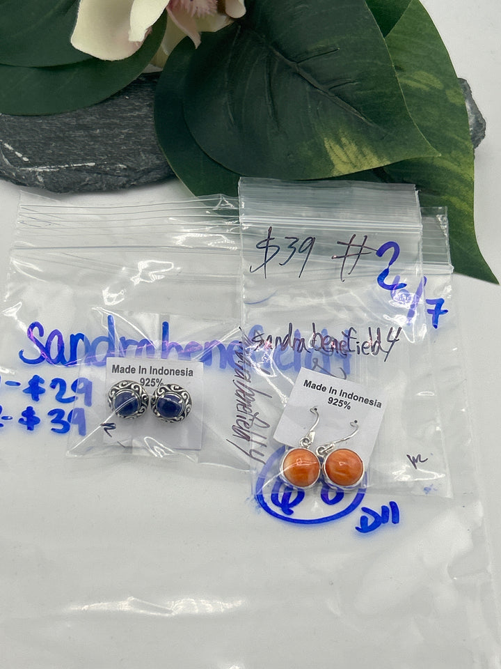 RESERVED FOR: sandrabenefield4 - 6/7/2025 FL tiktok Live Show - 2 Sterling Silver Items