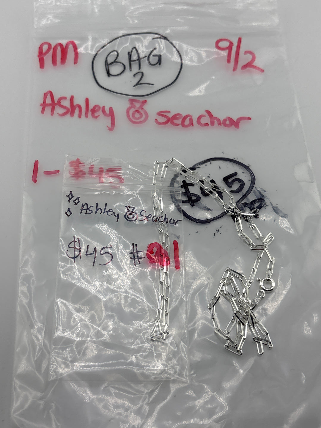 AM SHOW 48HR - RESERVED FOR: Ashley💍Seacord (BAG 2)- 9/2/2025 FL tiktok Live Show - 1 Sterling Silver Items