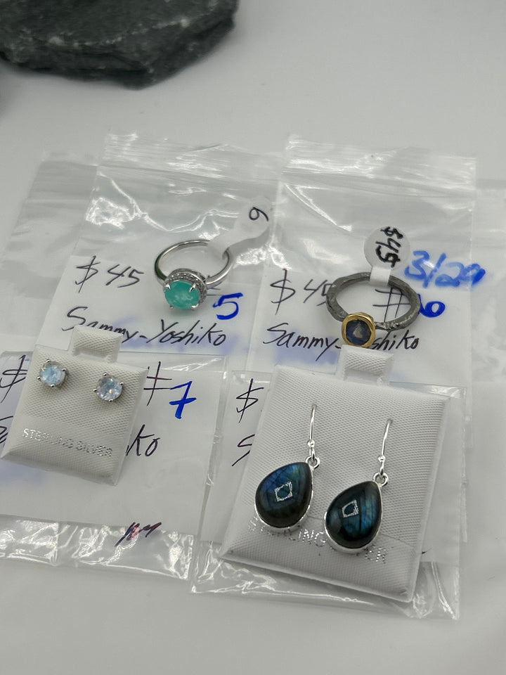 RESERVED FOR: Sammy_Yoshiko- 3/29/2025 The Collective Boutique App Live Show - 4 Sterling Silver Items