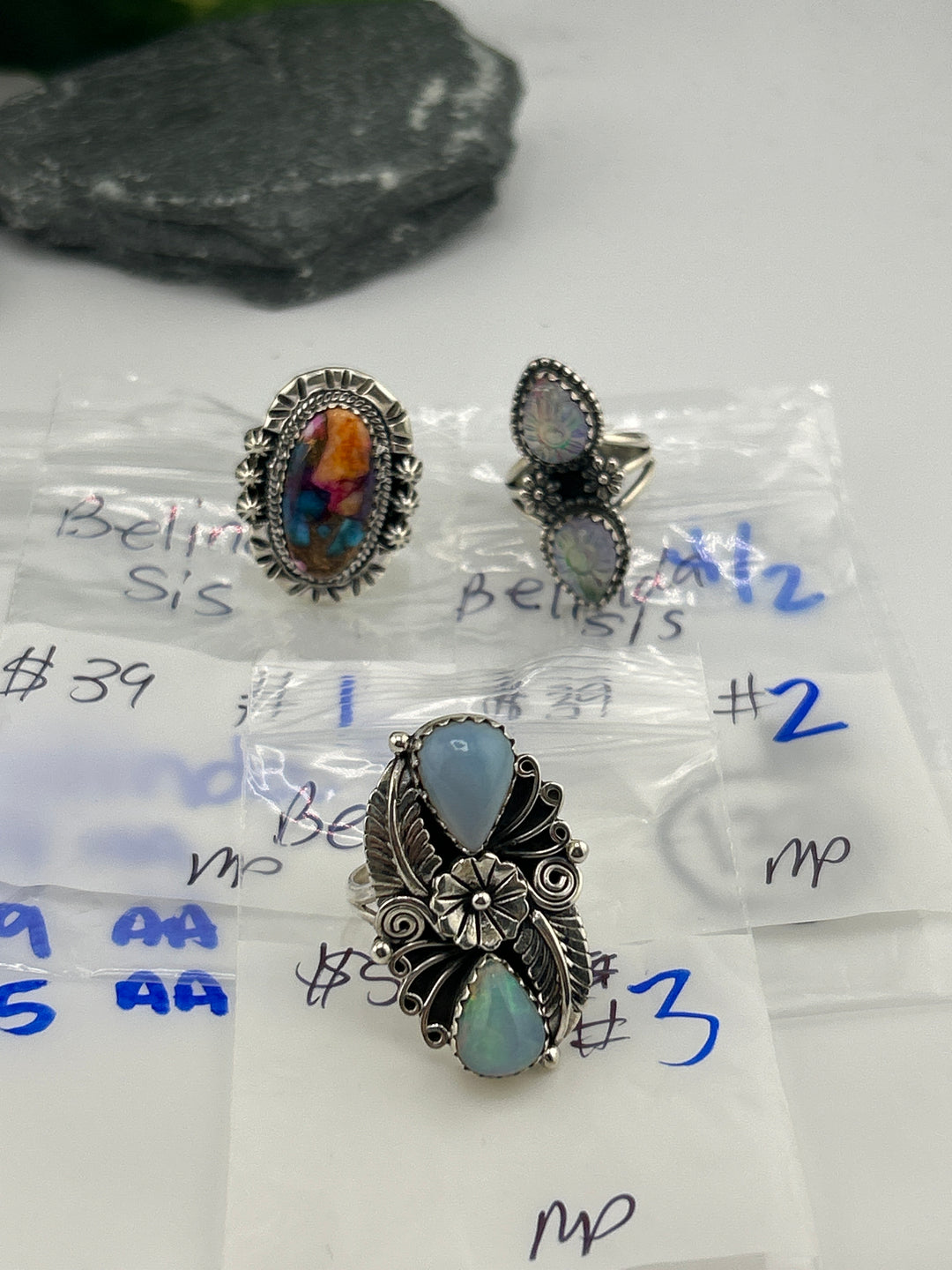 RESERVED FOR: Belinda Sis - 4/2/2025 Tiktok Live Show - 3 Sterling Silver Items