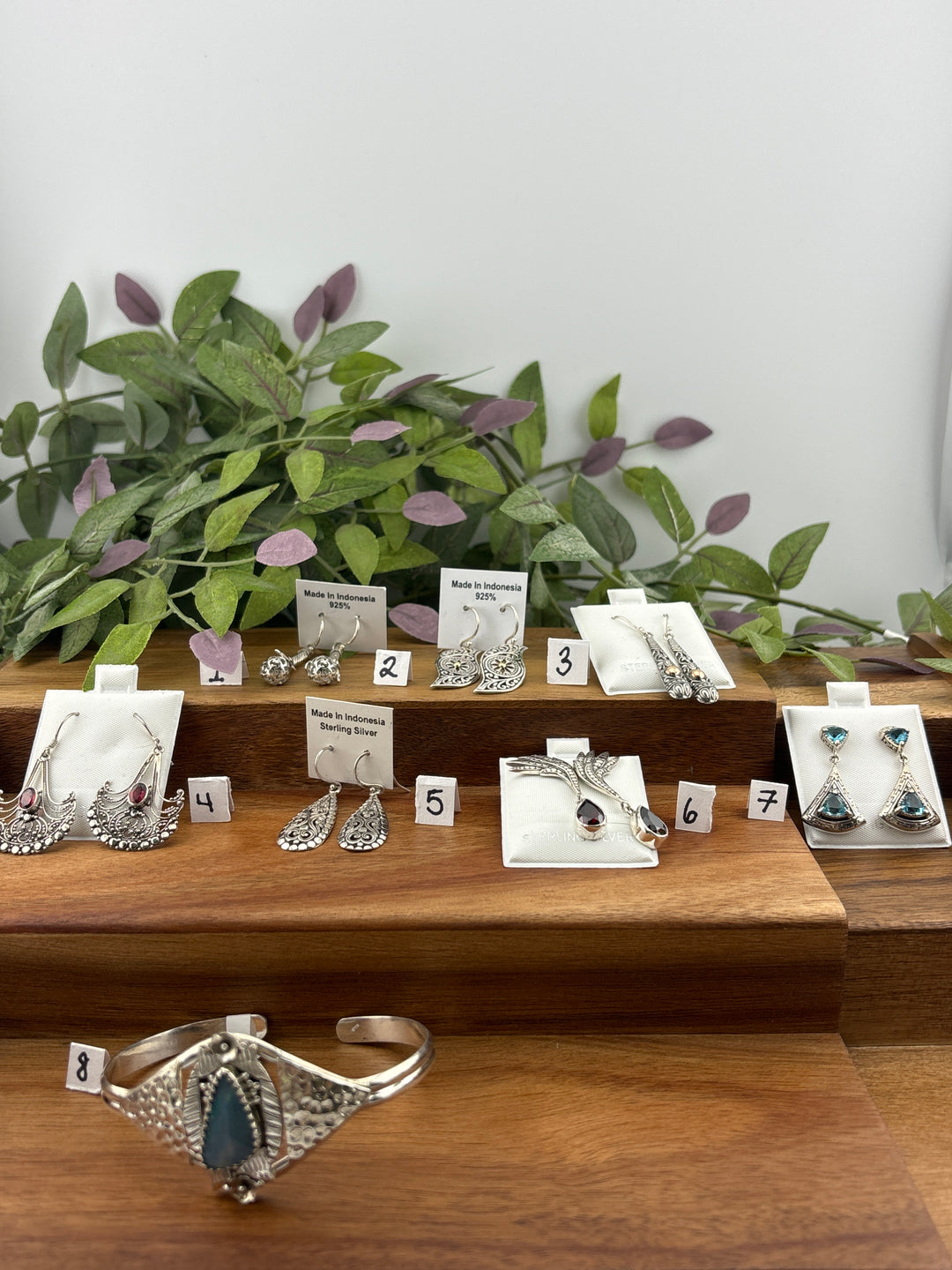 RESERVED FOR: niner_k 9/20/2024 - 8 Sterling Silver Items