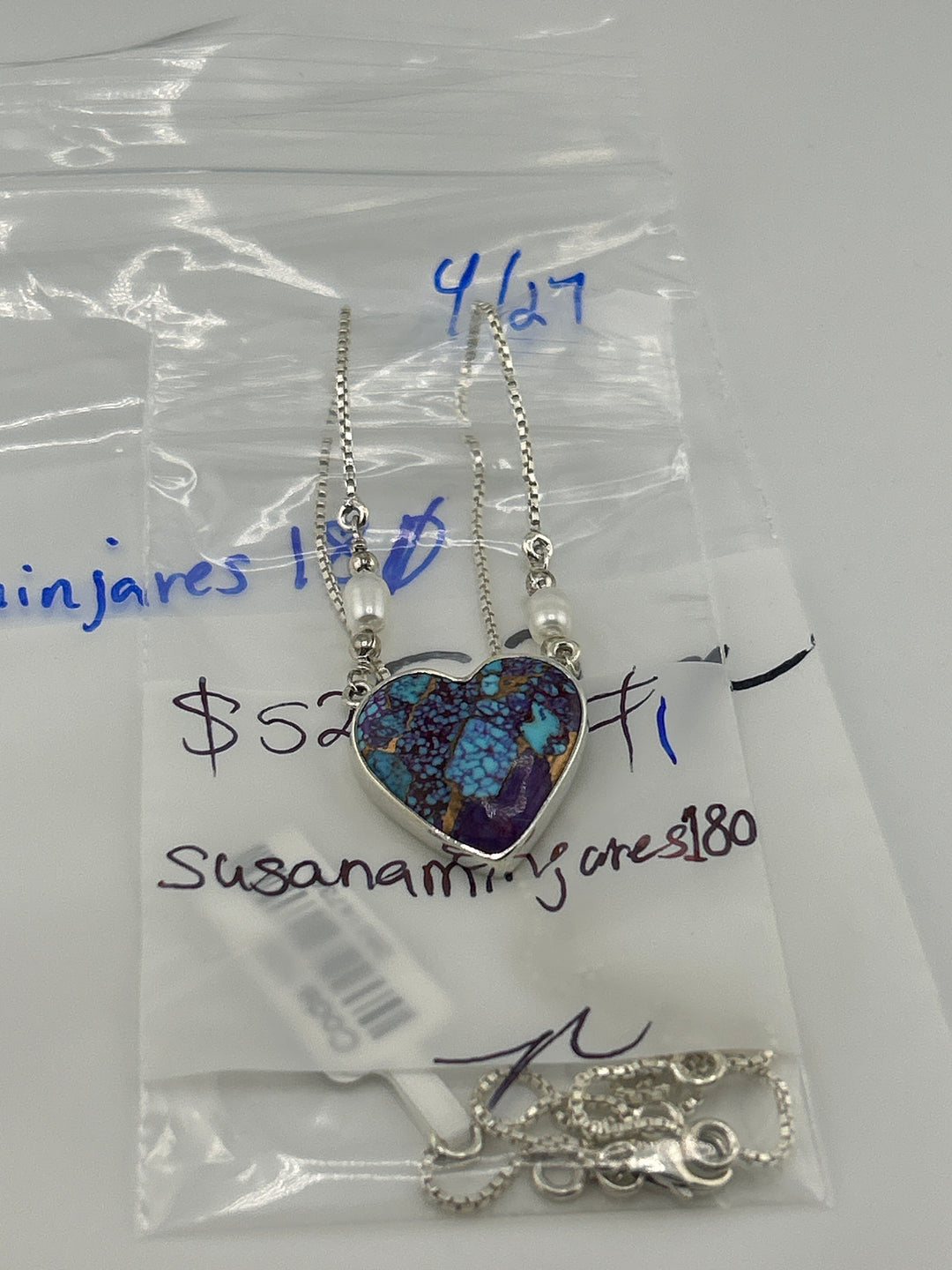 RESERVED FOR:  susanaminjares180- 4/27/2025 tiktok Live Show - 1 Sterling Silver Items