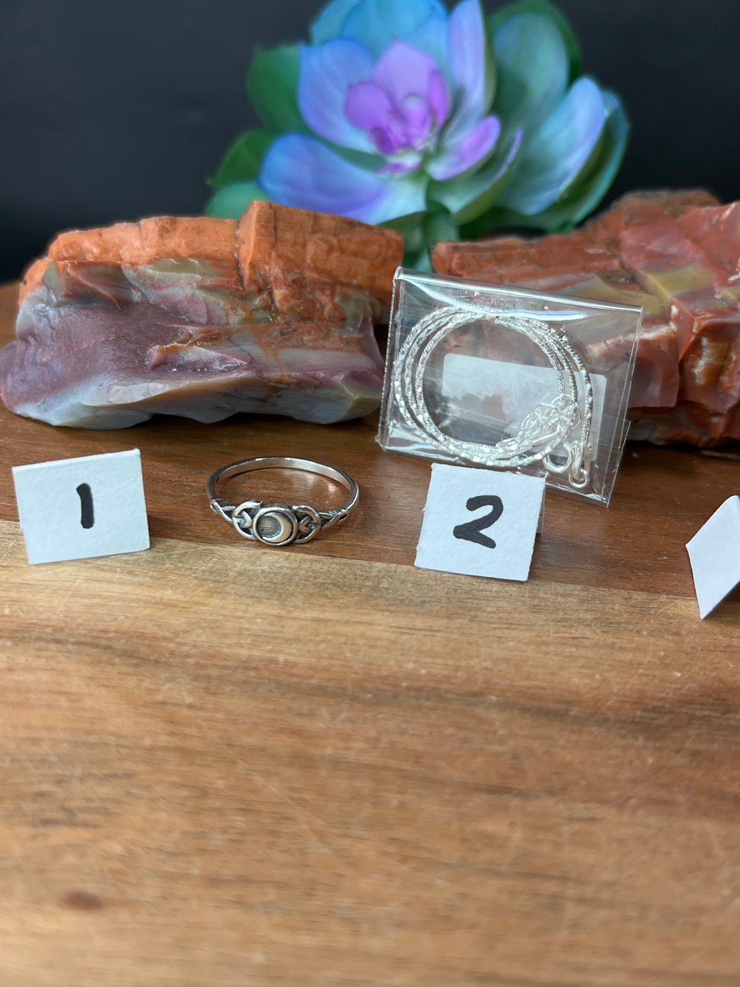 RESERVED FOR: Jennifer Marie Monte-7/7/24-2 Sterling Silver Items