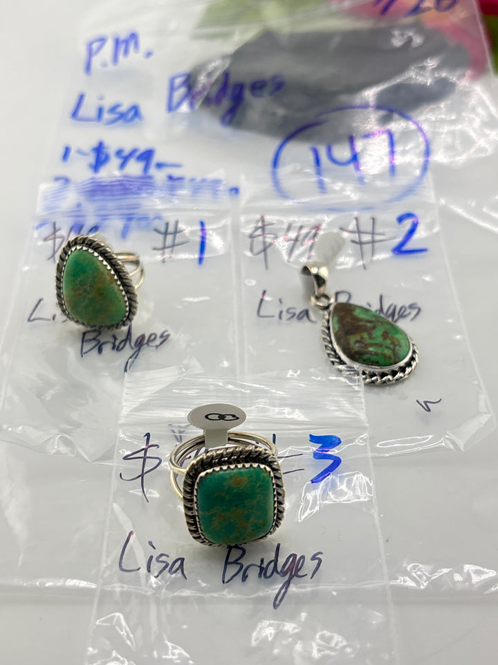 PM SHOW 24HR - RESERVED FOR: Lisa Bridges  - 7/26/2025 FL tiktok Live Show - 3 Sterling Silver Items