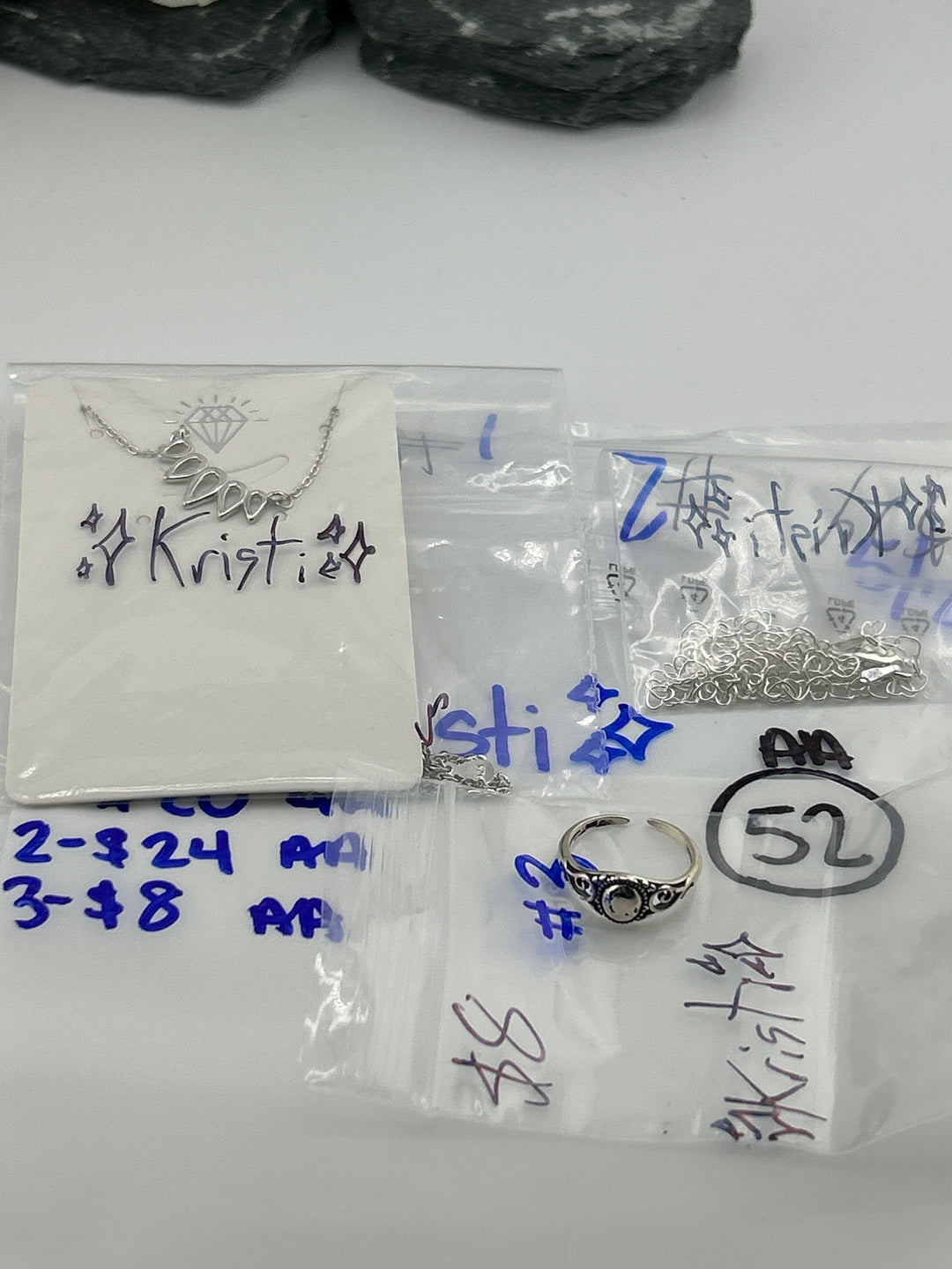 RESERVED FOR: ✨Kristi✨- 5/21/2025 tiktok Live Show - 3 Sterling Silver Items