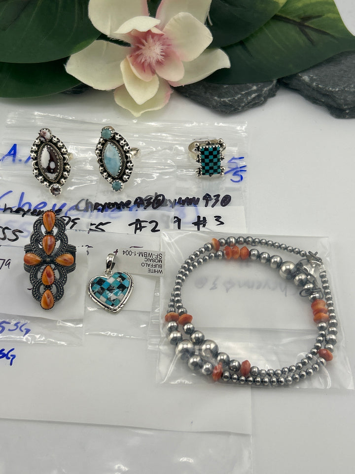RESERVED FOR:  Cheyenne♠️⚡️🎱- 5/5/2025 tiktok A.M Live Show -  Sterling Silver Items