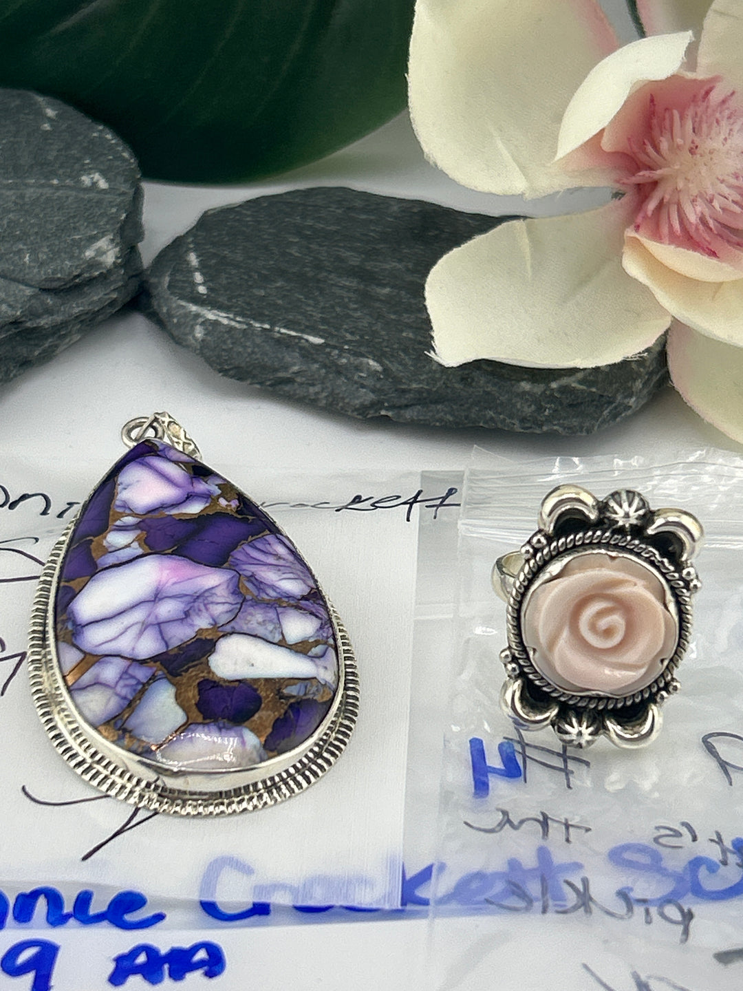 RESERVED FOR: Bonnie Crockett Scha - 5/18/2025 tiktok Live Show - 2 Sterling Silver Items