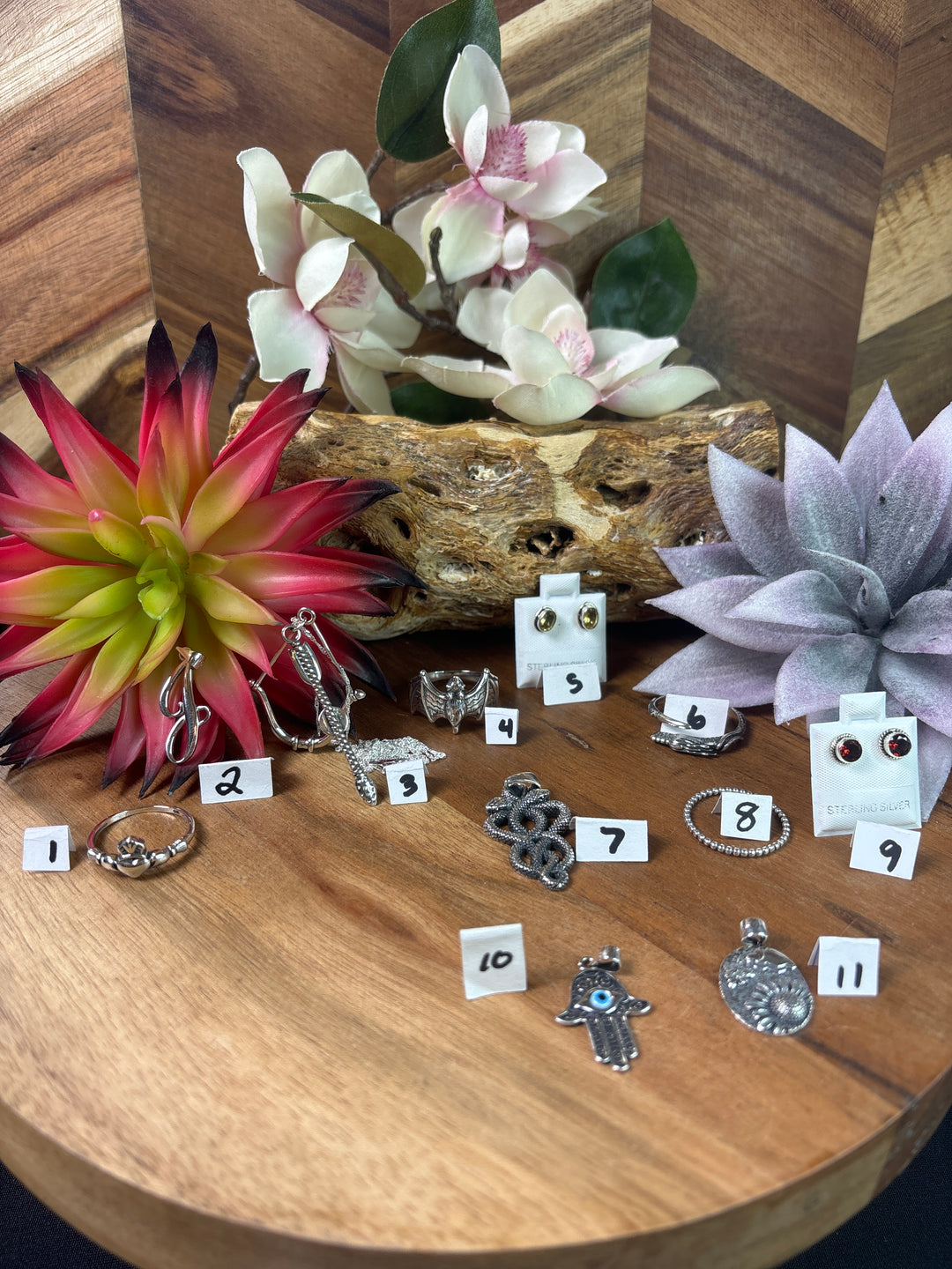 RESERVED FOR: Yohoho.ItsJo 7/25/24- 11 Sterling Silver Items
