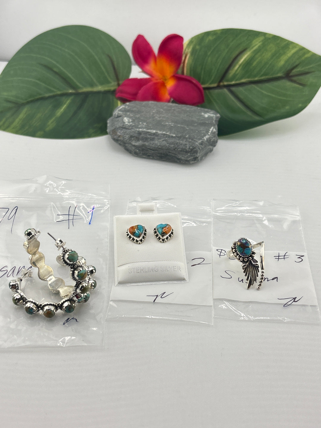 RESERVED FOR: Susana- 4/11/2025 The Collective Boutique App Live Show - 3 Sterling Silver Items