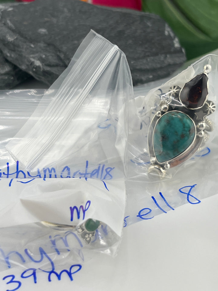 RESERVED FOR: Cathymartell8 - 3/26/2025 tiktok Live Show - 2 Sterling Silver Items