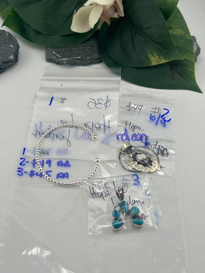 RESERVED FOR: Hope Lee Jordan - 6/4/2025 tiktok Live Show - 3 Sterling Silver Items