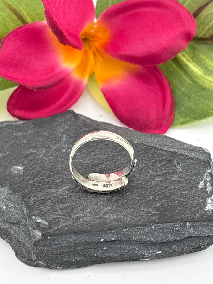 Adjustable Bali Band Ring
