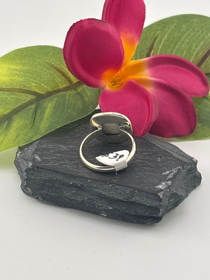 Wild horse jasper and 925 Sterling Silver Ring