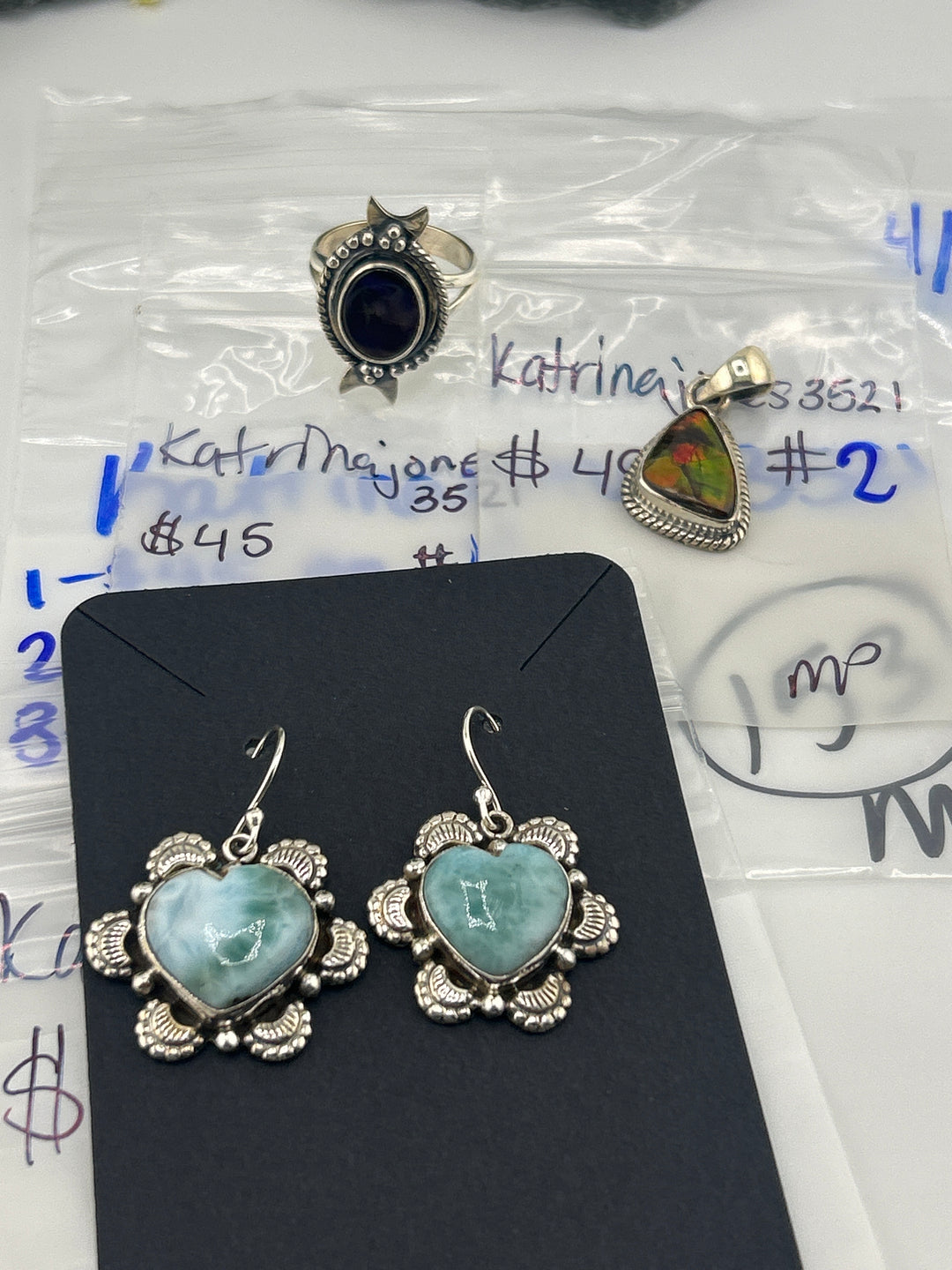 RESERVED FOR: katrinajones3521 - 4/16/2025 tiktok Live Show - 3  Sterling Silver Items