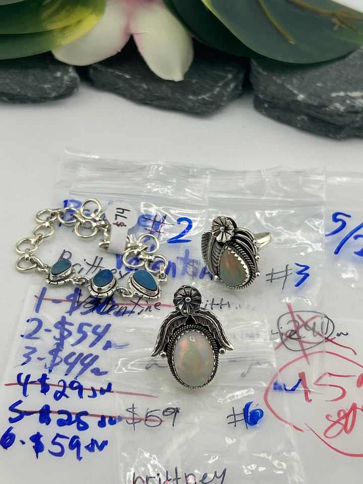 RESERVED FOR: Brittney Valentine - 5/22/2025 tiktok Live Show - 3 Sterling Silver Items
