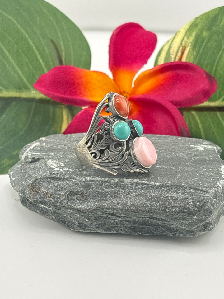 Cluster Shield Ring Size 8