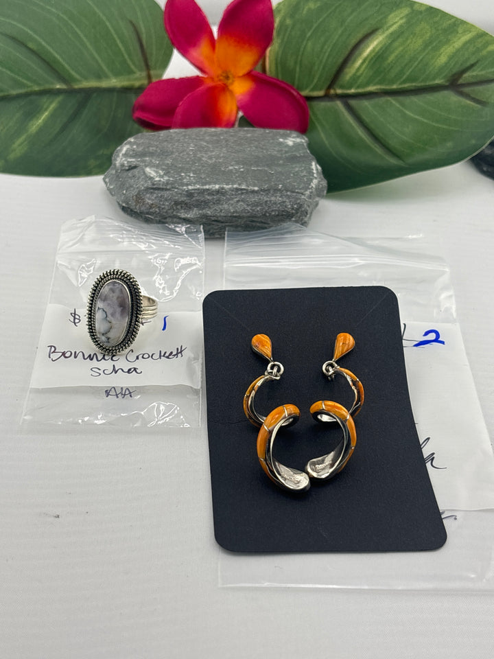 RESERVED FOR: Bonnie Crockett Scha- 4/6/2025 tiktok Live Show -2 Sterling Silver Items