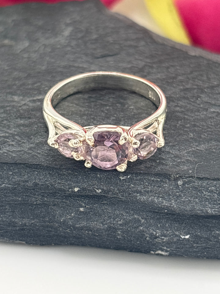 Ametrine and 925 Sterling Silver Ring Size 5.25