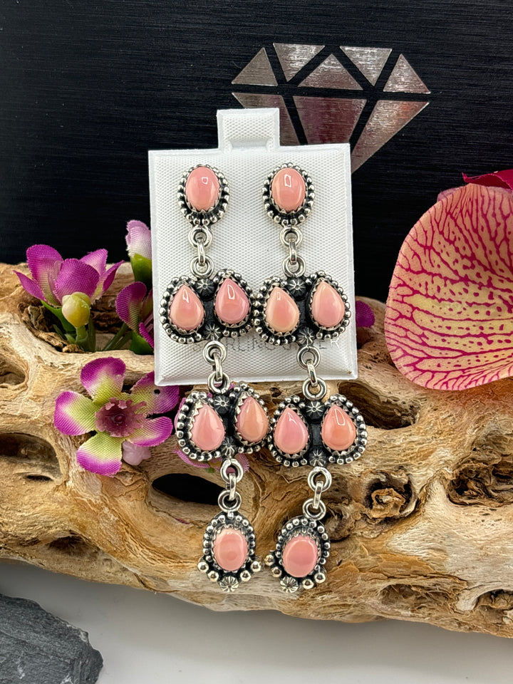 Queen Conch Southwest Statement Stud Dangles