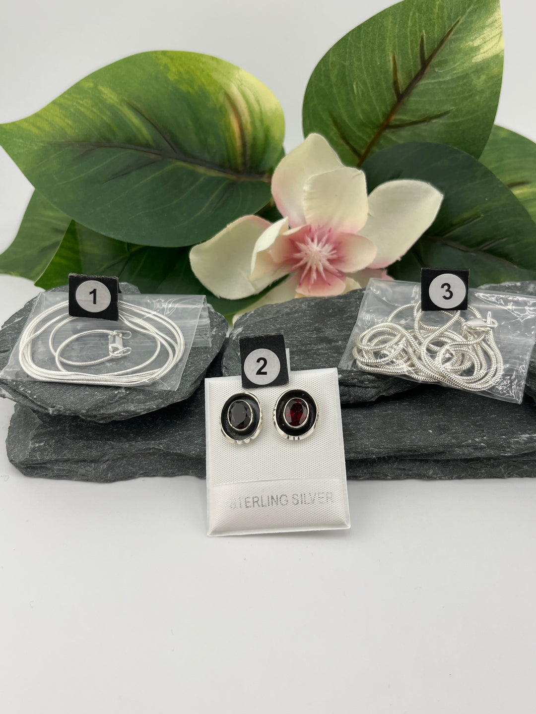 RESERVED FOR: Megan Marguerite L Moody- 1/30/2025 Show -3 Sterling Silver Items
