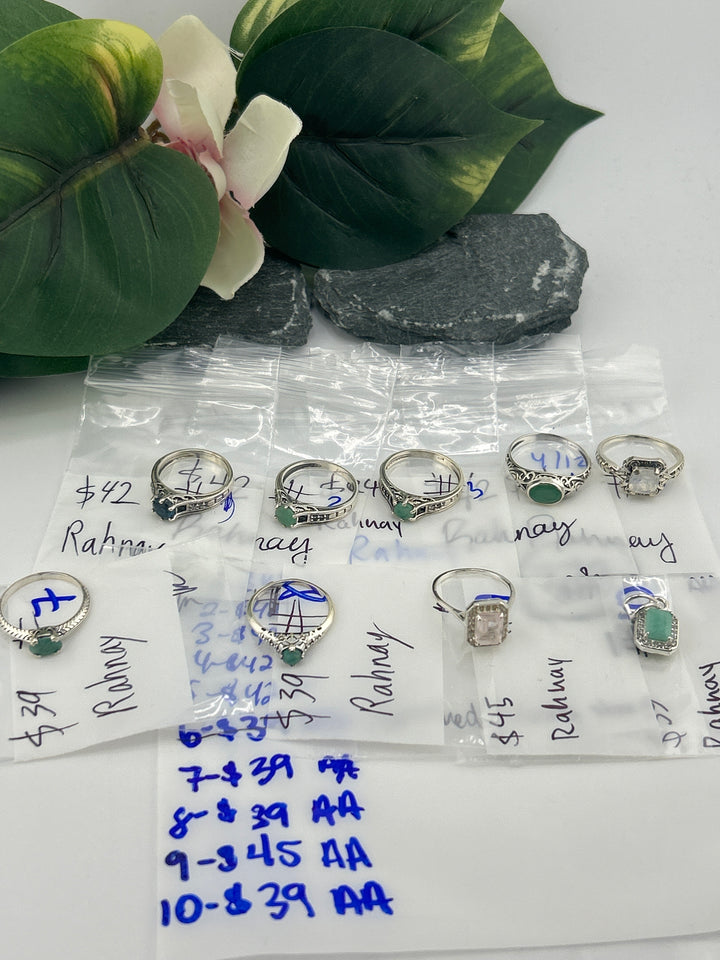 RESERVED FOR: Rahnay- 4/12/2025 tiktok Live Show - 9 Sterling Silver Items
