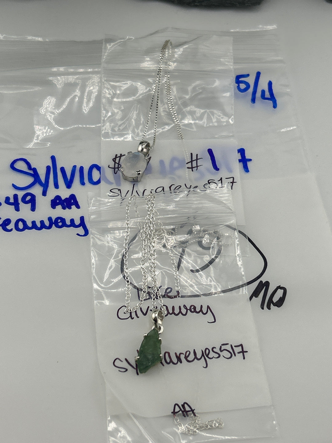 RESERVED FOR: Sylviareyes517 - 5/4/2025 tiktok Live Show - 1 Sterling Silver Items