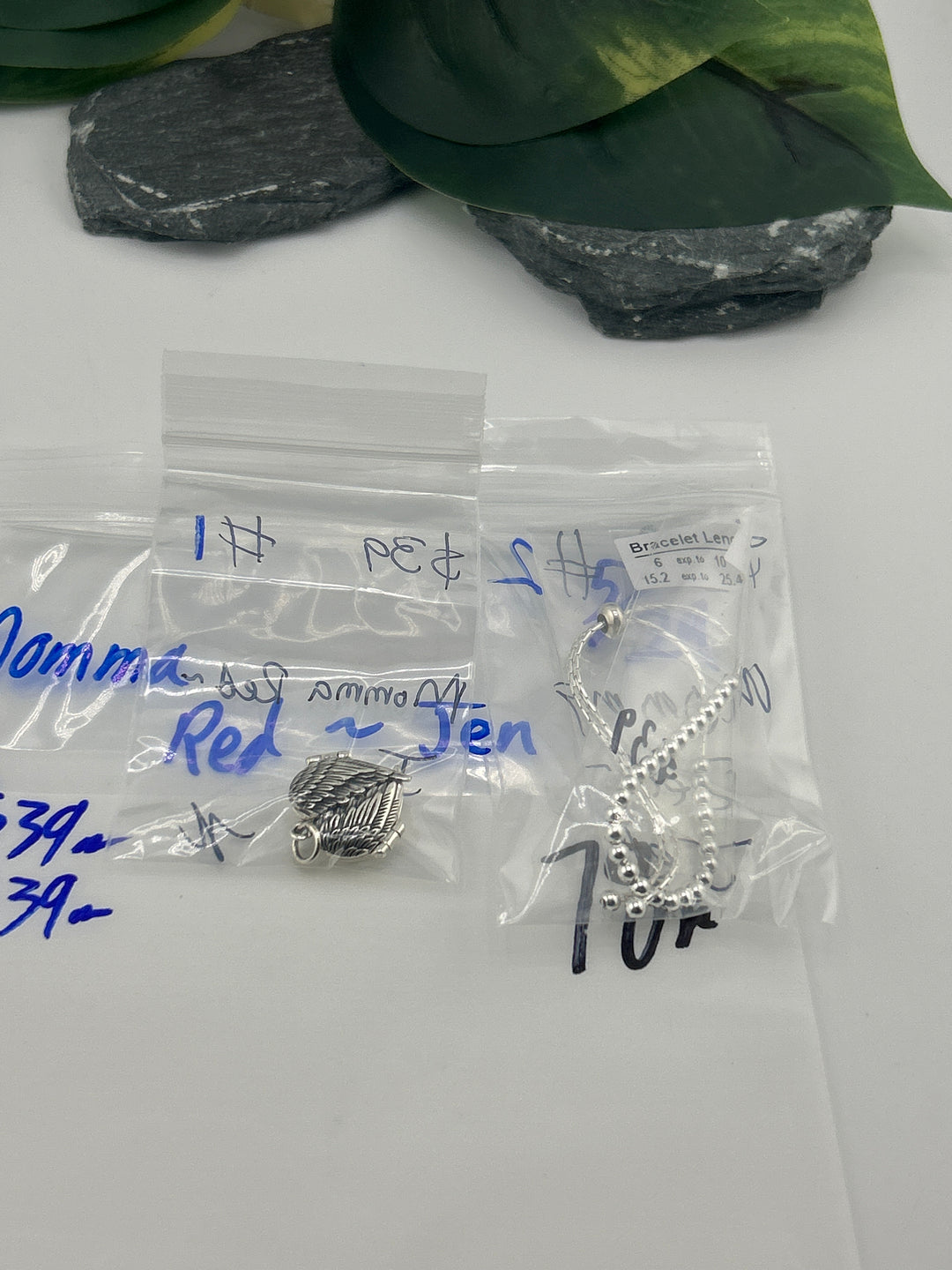 RESERVED FOR: Momma Red ~ Jen - 5/29/2025 tiktok Live Show - 2 Sterling Silver Items