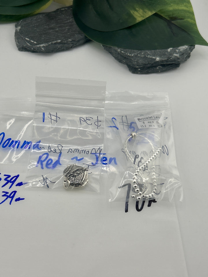 RESERVED FOR: Momma Red ~ Jen - 5/29/2025 tiktok Live Show - 2 Sterling Silver Items
