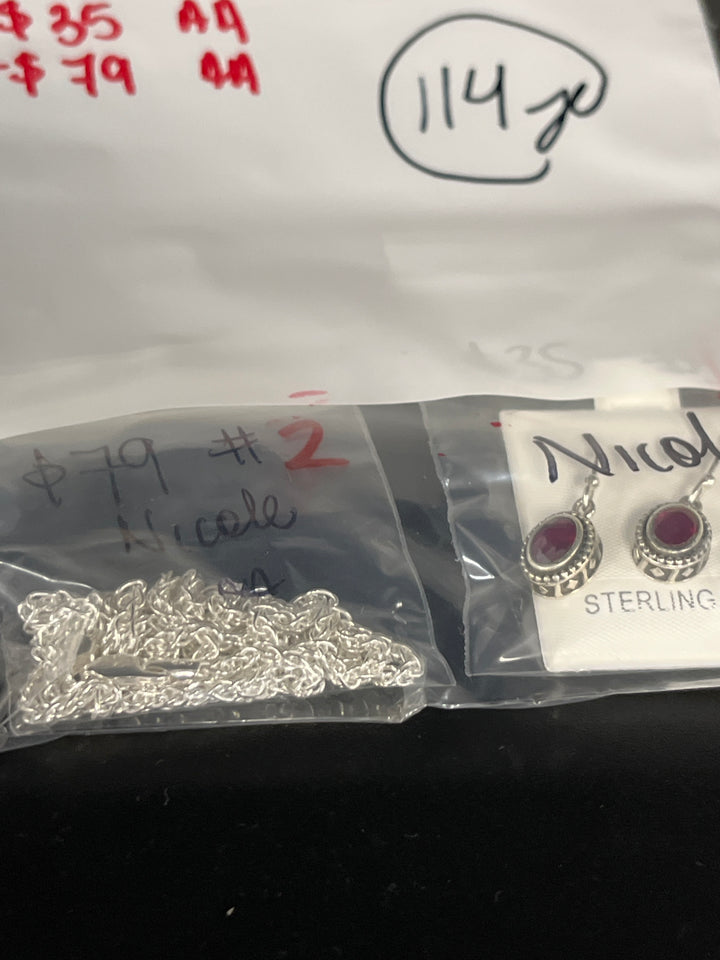 Nicole- 2/2/26 - 2 925 Sterling Silver Items