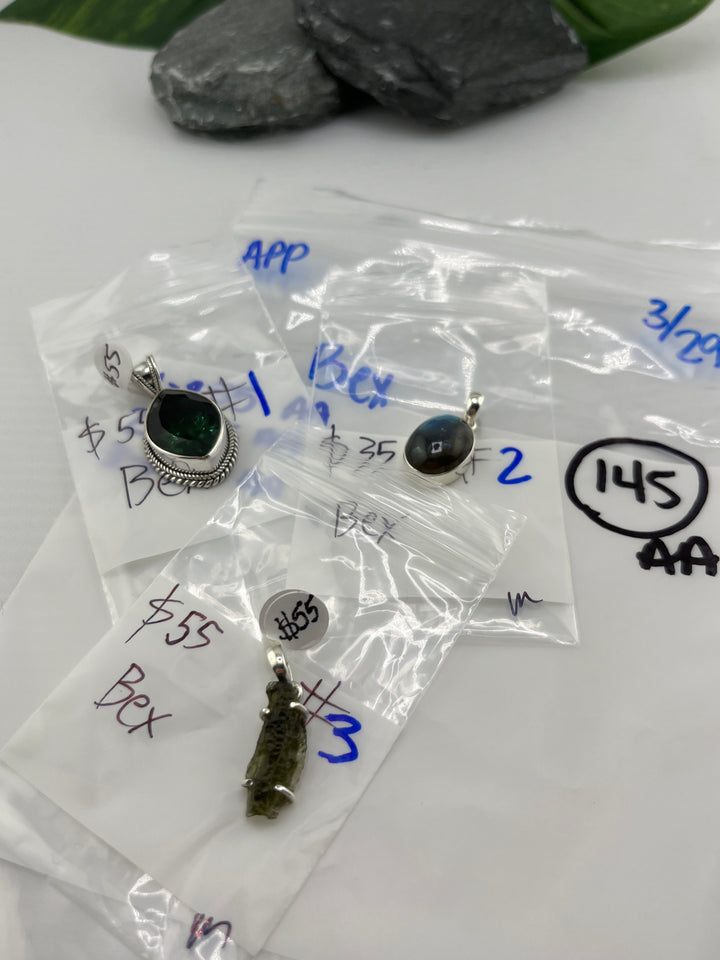 RESERVED FOR: Bex - 3/29/2025 The Collective Boutique App Live Show - 3 Sterling Silver Items