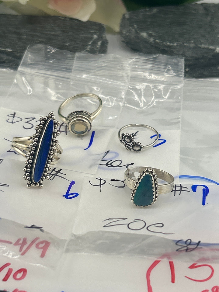 RESERVED FOR: Zoe -4/6/2025 tiktok Live Show - 4 Sterling Silver Items