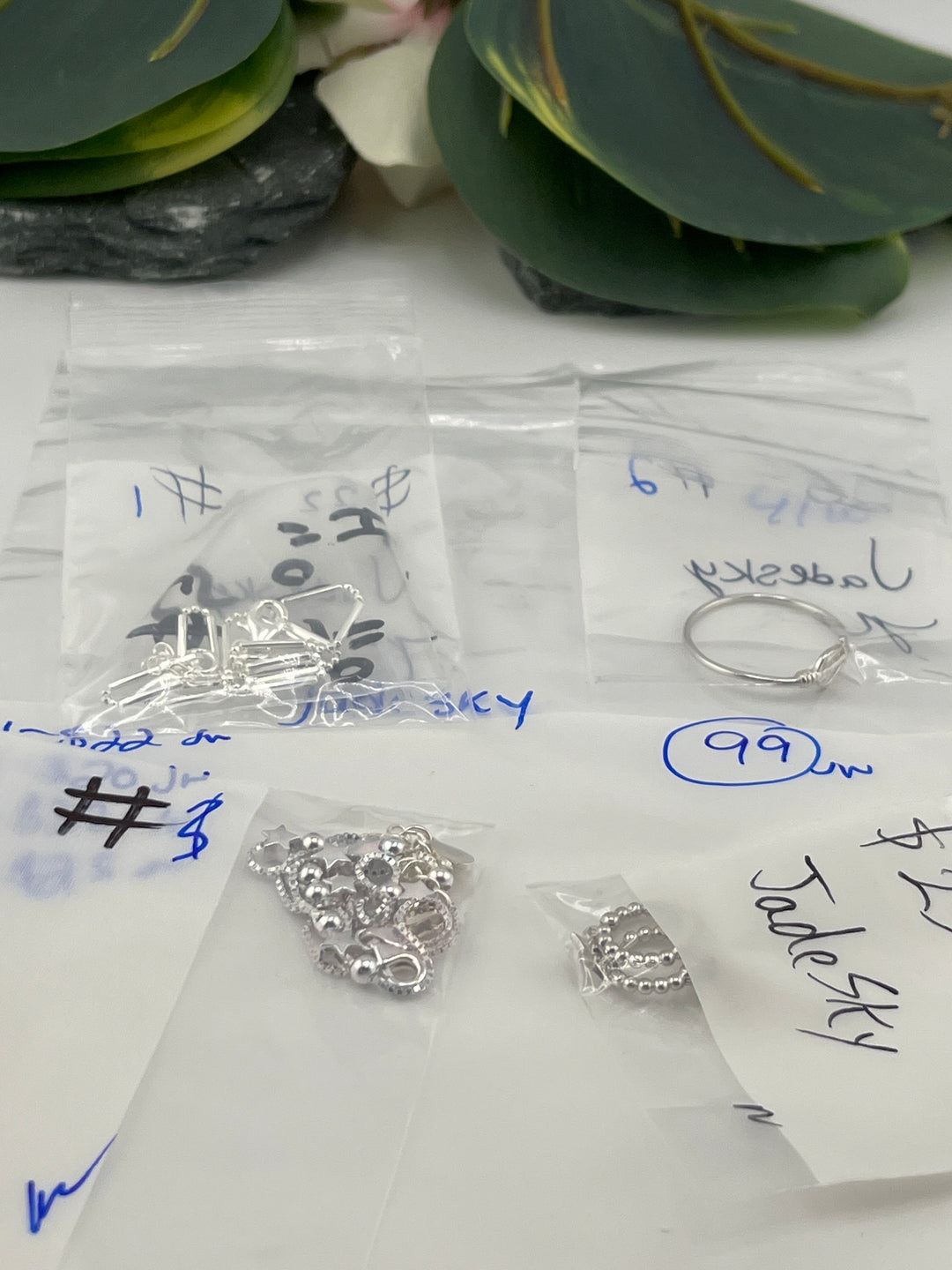 RESERVED FOR: JadeSky - 4/10/2025 tiktok Live Show - 4 Sterling Silver Items