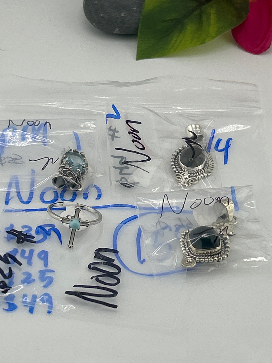 PM SHOW 48HR - RESERVED FOR: Noon - 9/04/2025 FL tiktok Live Show - 4 Sterling Silver Items