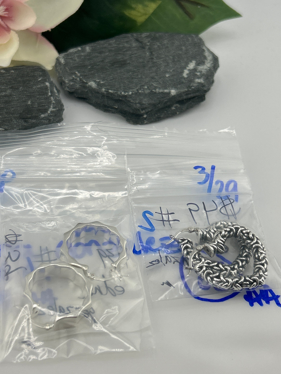 RESERVED FOR:  Edna gonzalez- 3/29/2025 The Collective Boutique App Live Show - 2 Sterling Silver Items