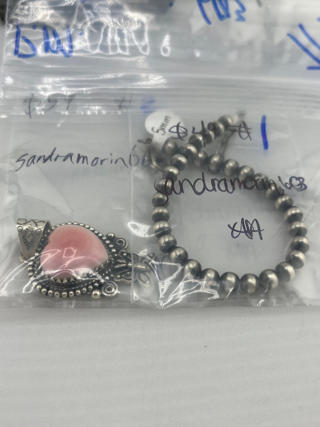 PM SHOW 48HR - RESERVED FOR: sandramorin603  - 7/22/2025 FL tiktok Live Show - 2 Sterling Silver Items