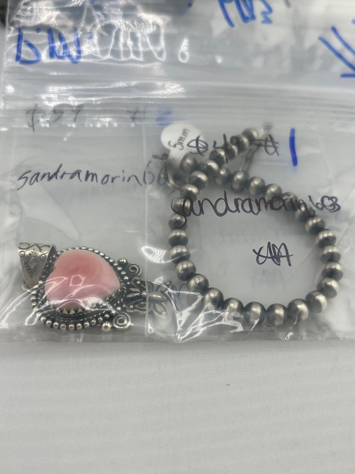 PM SHOW 48HR - RESERVED FOR: sandramorin603  - 7/22/2025 FL tiktok Live Show - 2 Sterling Silver Items