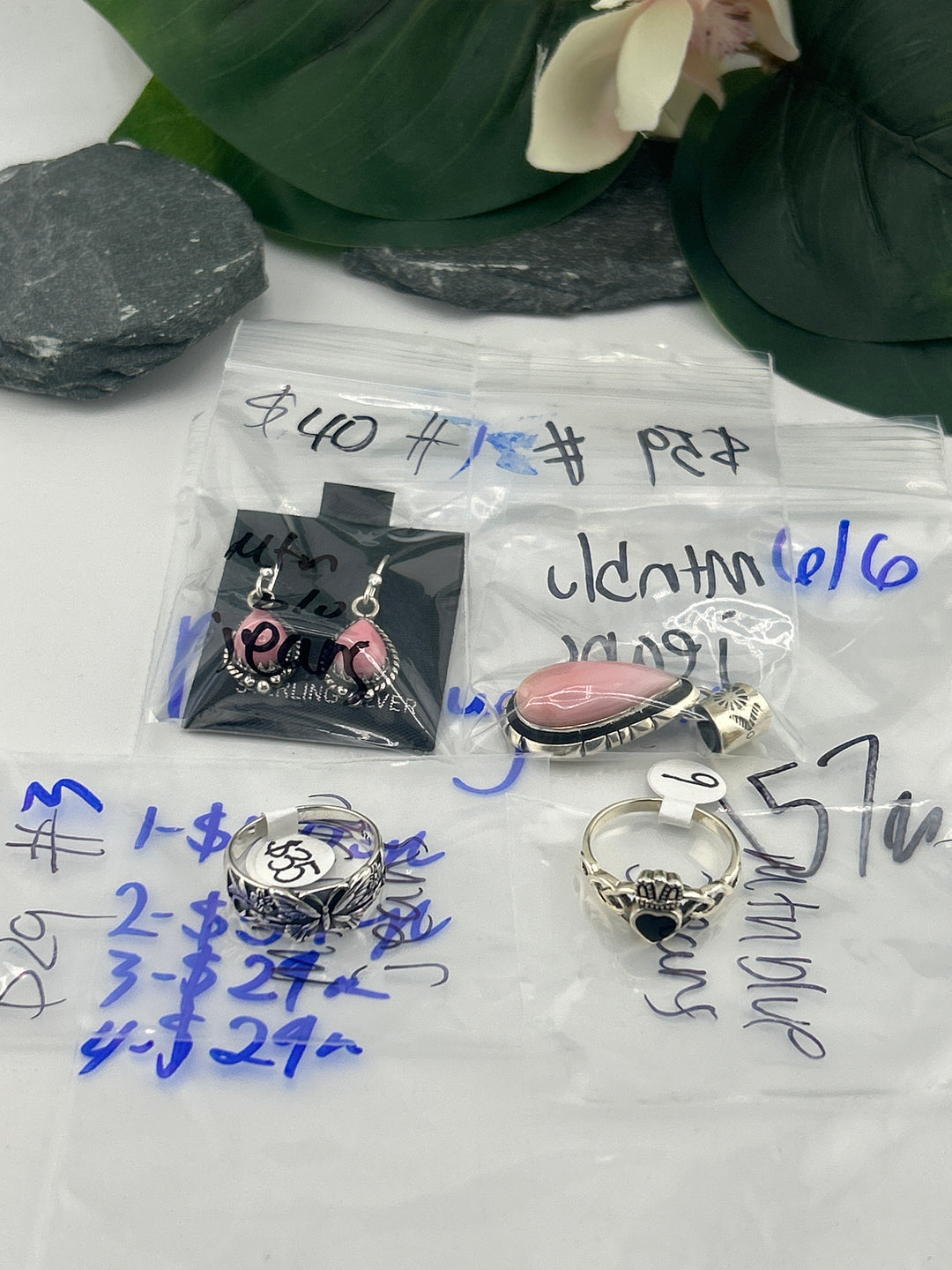 RESERVED FOR: Mtnblujeans - 6/6/2025 tiktok Reservation Live Show - 4 Sterling Silver Items