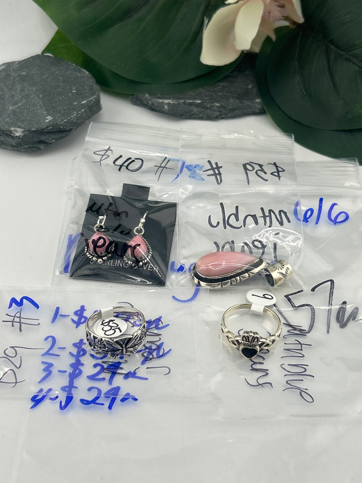 RESERVED FOR: Mtnblujeans - 6/6/2025 tiktok Reservation Live Show - 4 Sterling Silver Items