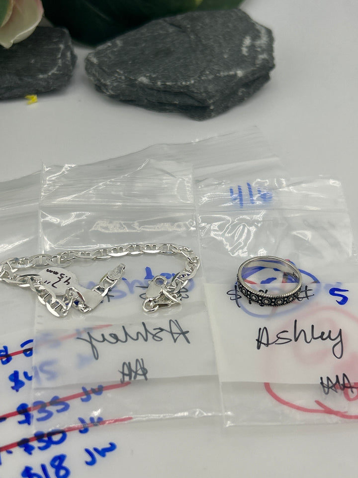 RESERVED FOR: Ashley-4/6/2025 tiktok Live Show -2 Sterling Silver Items