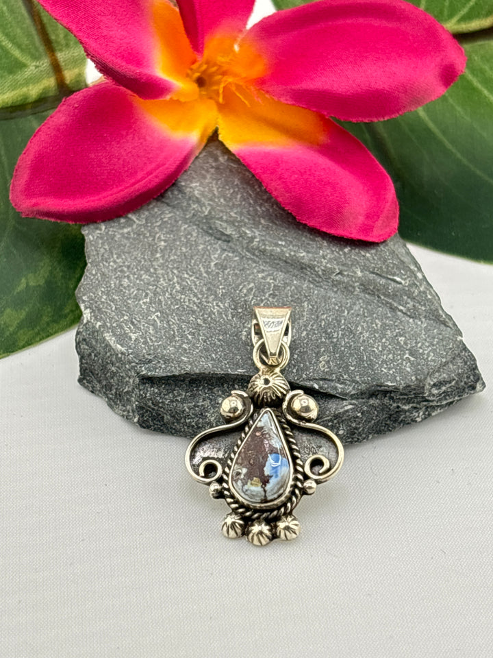 Golden Hills Turquoise Pendant