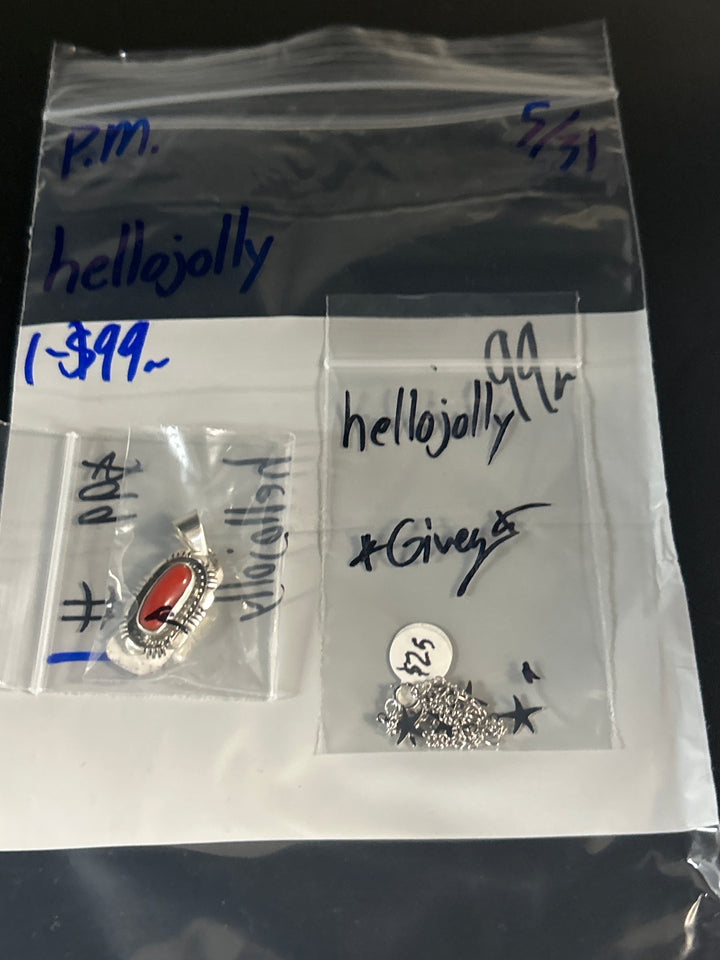 hellojolly - 5/31/26 PM - 1 925 Sterling Silver