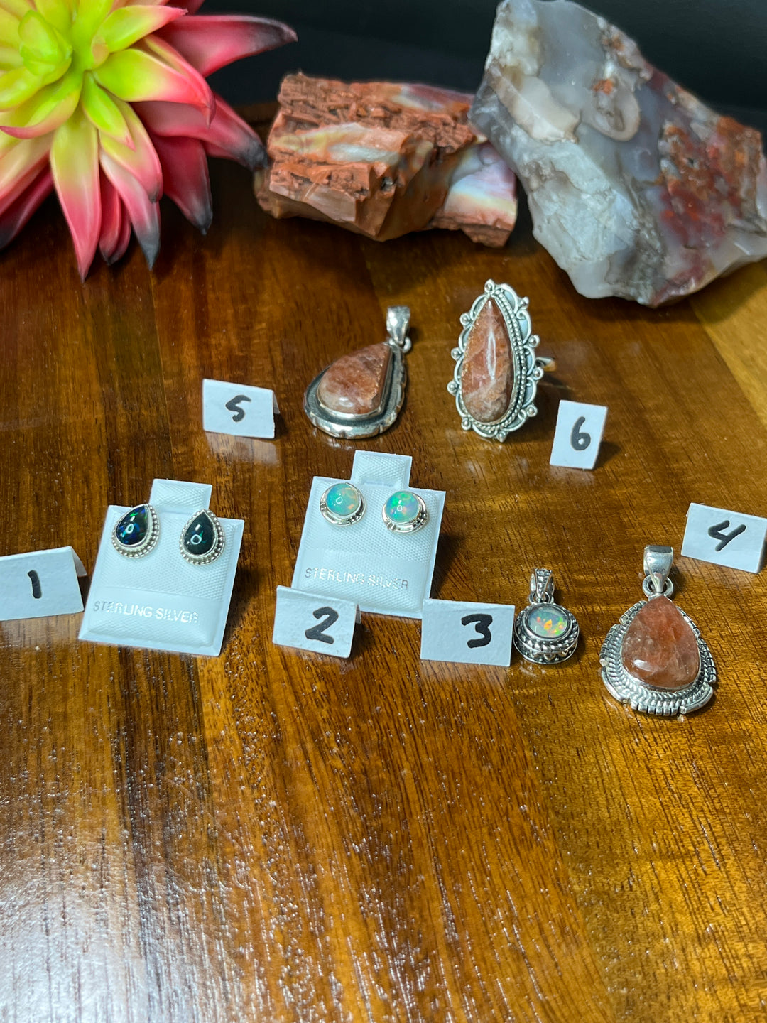 RESERVED FOR: Rosie Flores-Canto-7/11/24-6 Sterling Silver Items