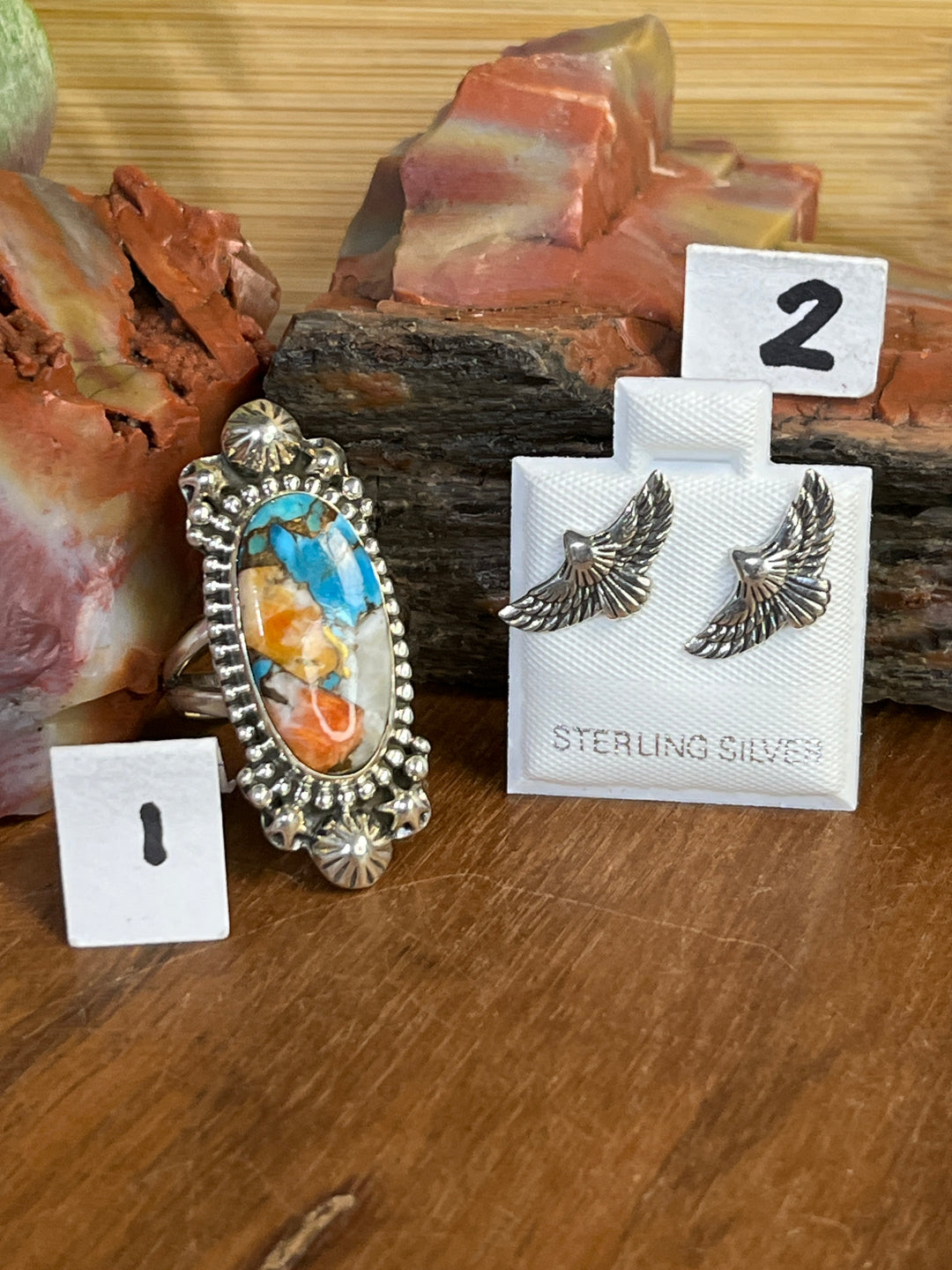 RESERVED FOR: tigernic 7/18/24- 2 Sterling Silver Items