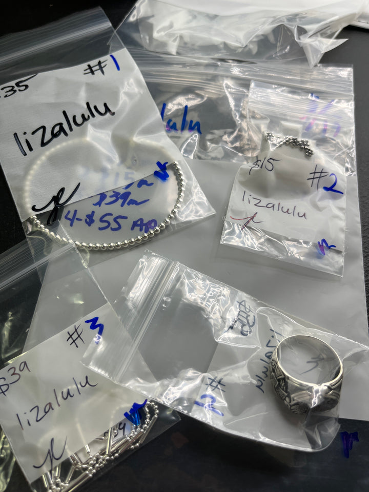 RESERVED FOR: Lizalulu - 3/13/2025 Live Show - 4 Sterling Silver Items