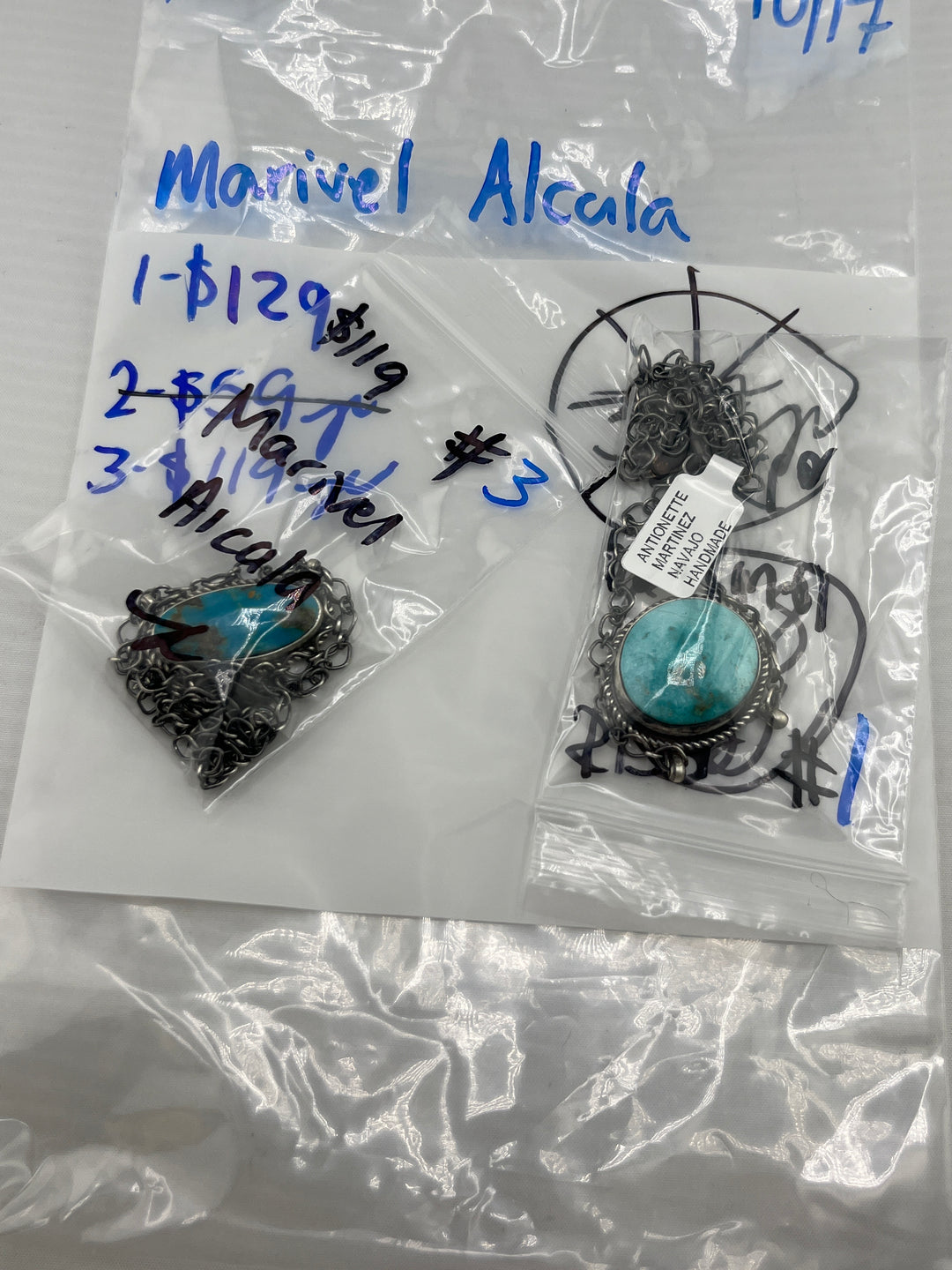 PM SHOW 48HR - RESERVED FOR: Marivel Alcala - 10/17/2025 FL tiktok Live Show - 2 Sterling Silver Items