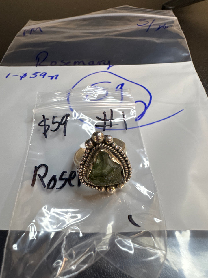Rosemary - 5/26/26 PM - 1 925 Sterling Silver