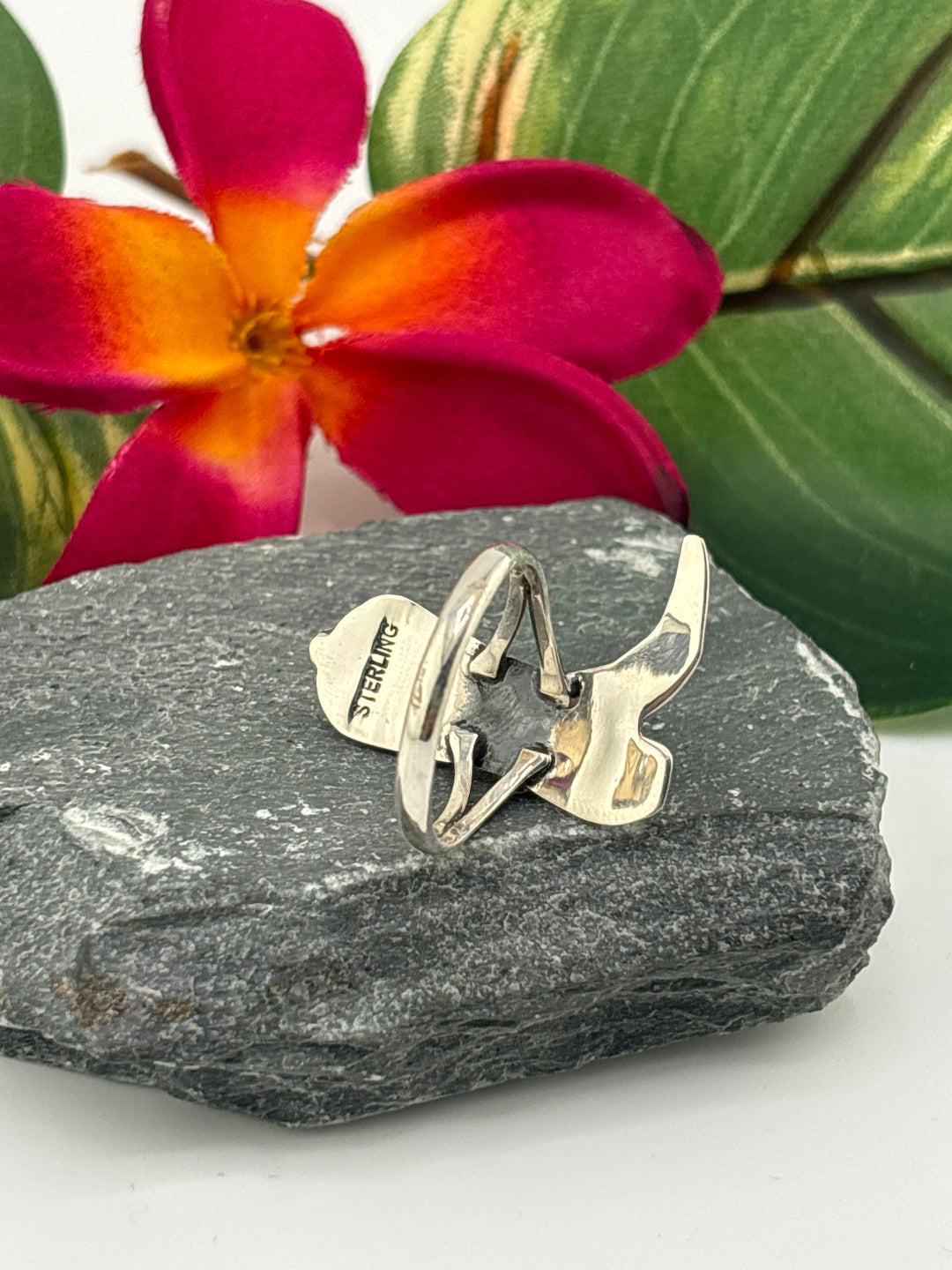 Turquoise Cowboy Boot Ring Size 10.25