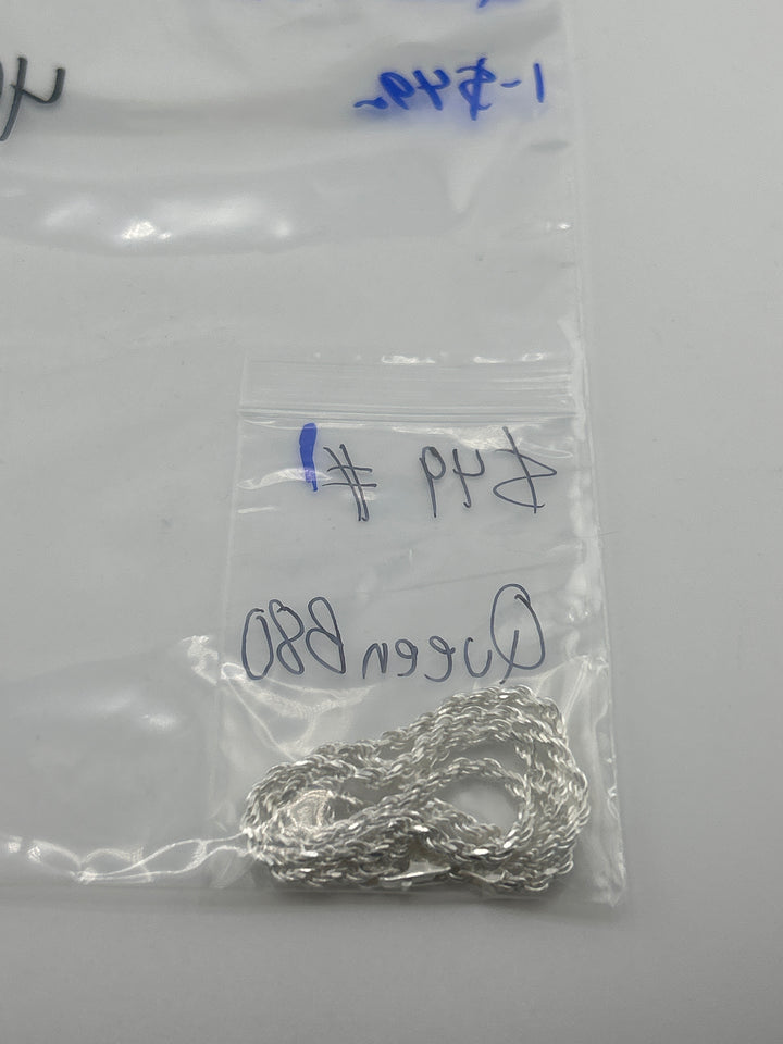 RESERVED FOR: QueenB80 - 6/6/2025 tiktok Reservation Live Show -  Sterling Silver Items