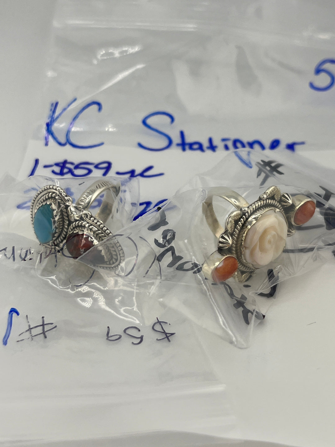 RESERVED FOR: KC Stationer - 5/30/2025 tiktok Live Show - 2 Sterling Silver Items