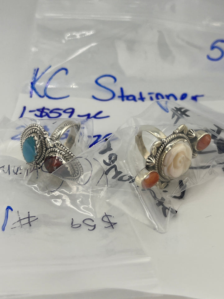 RESERVED FOR: KC Stationer - 5/30/2025 tiktok Live Show - 2 Sterling Silver Items